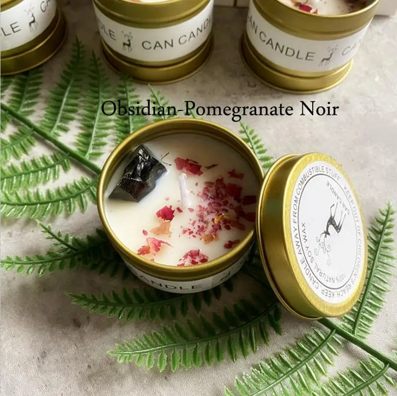 Swee + Euca HOLISTIC Crystal and Herbal candle for wellness