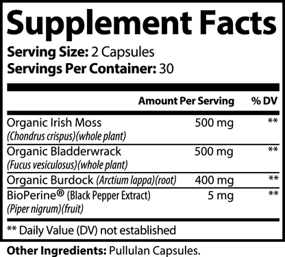 Swee + Euca HOLISTIC Sea Moss capsules