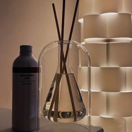 Swee + Euca HOLISTIC -Modern aesthetic glass diffuser Stick diffuser for Aromatherapy
